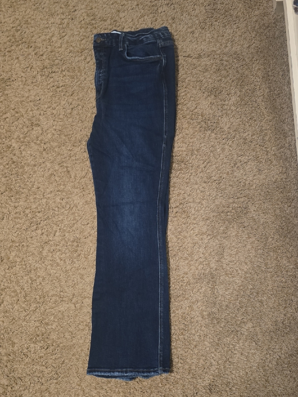 Flying Monkey Dark Blue Flare Jeans